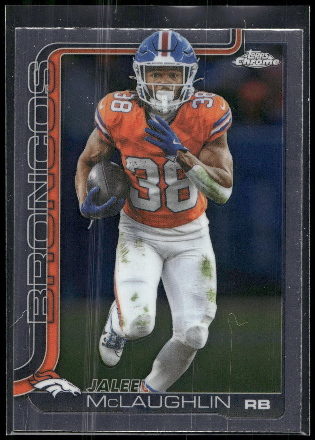2025 Topps Chrome #90 Jaleel McLaughlin