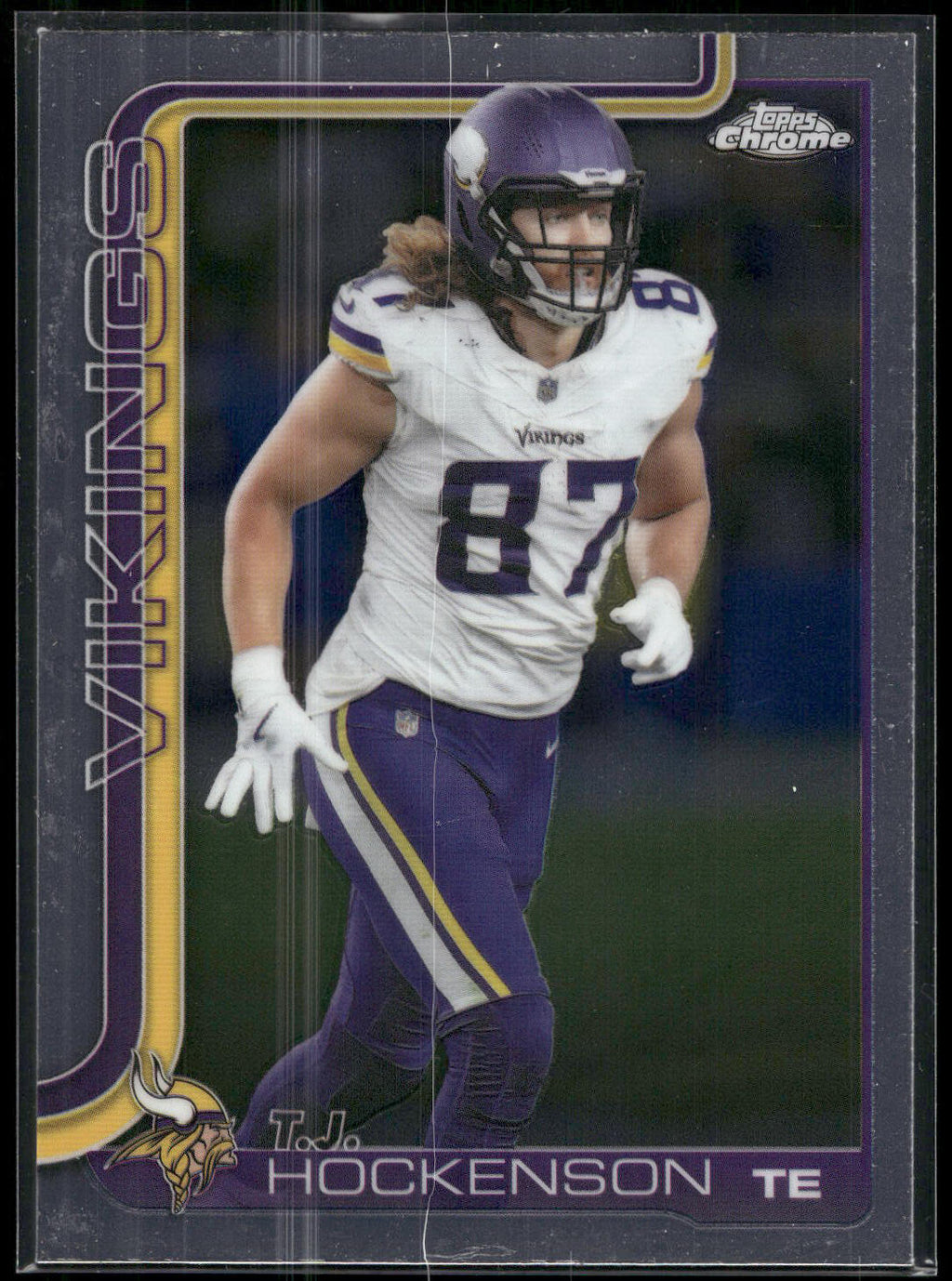 2025 Topps Chrome #200 T.J. Hockenson