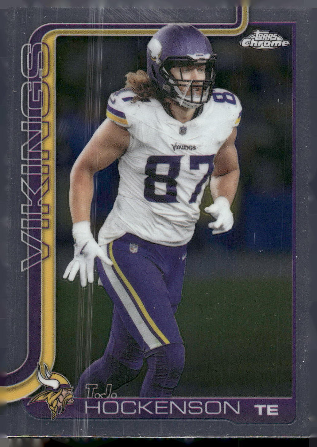 2025 Topps Chrome #200 T.J. Hockenson