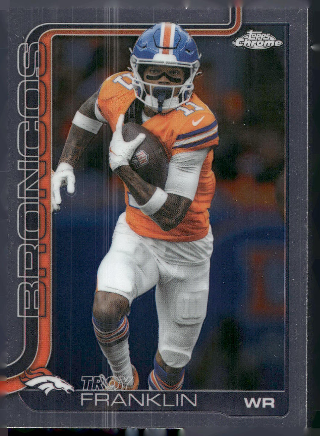 2025 Topps Chrome #91 Troy Franklin