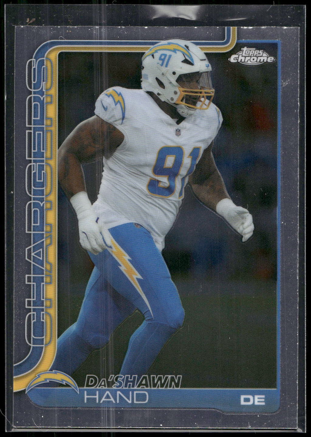 2025 Topps Chrome #164 Da'Shawn Hand