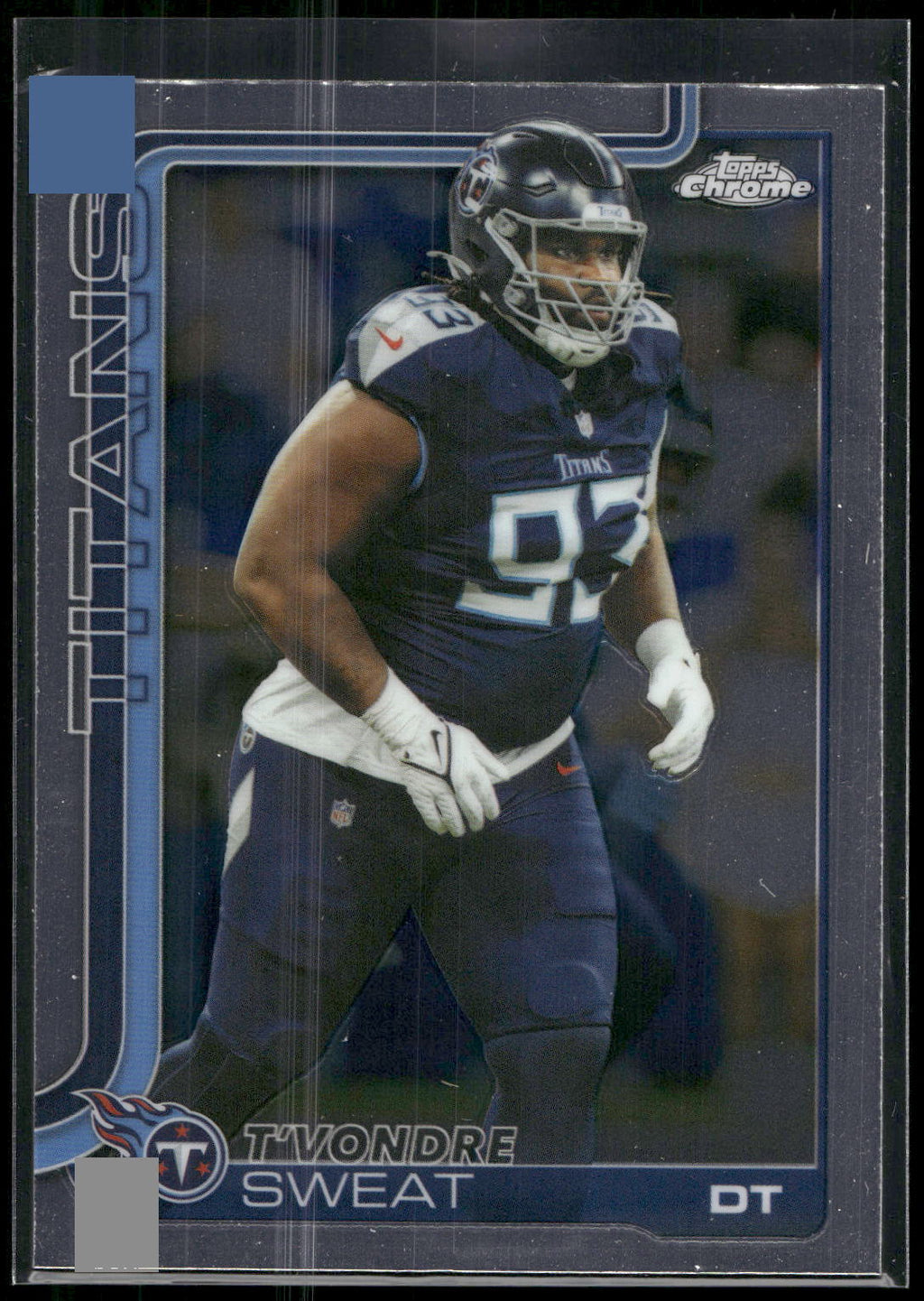 2025 Topps Chrome #292 T'Vondre Sweat