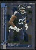 2025 Topps Chrome #292 T'Vondre Sweat