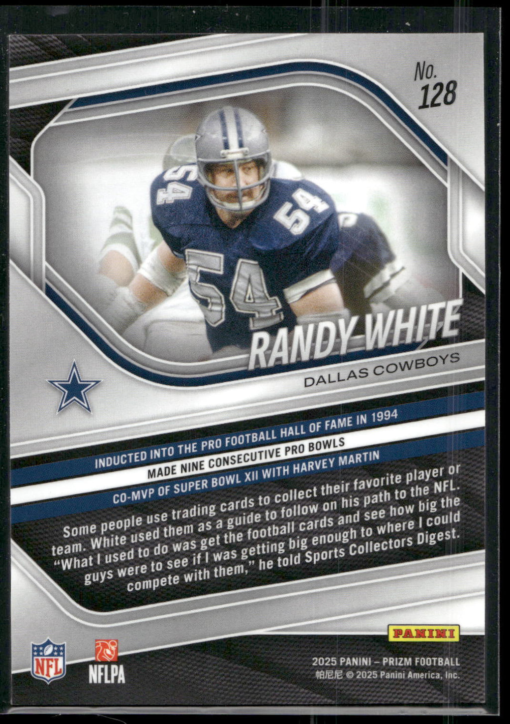 2025 Panini Prizm #128 Randy White
