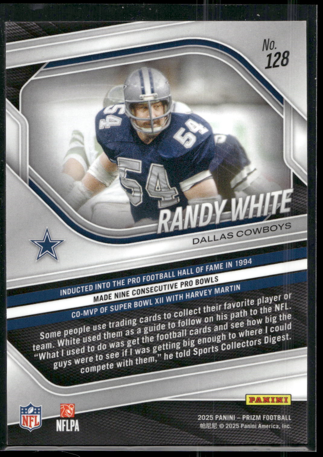 2025 Panini Prizm #128 Randy White