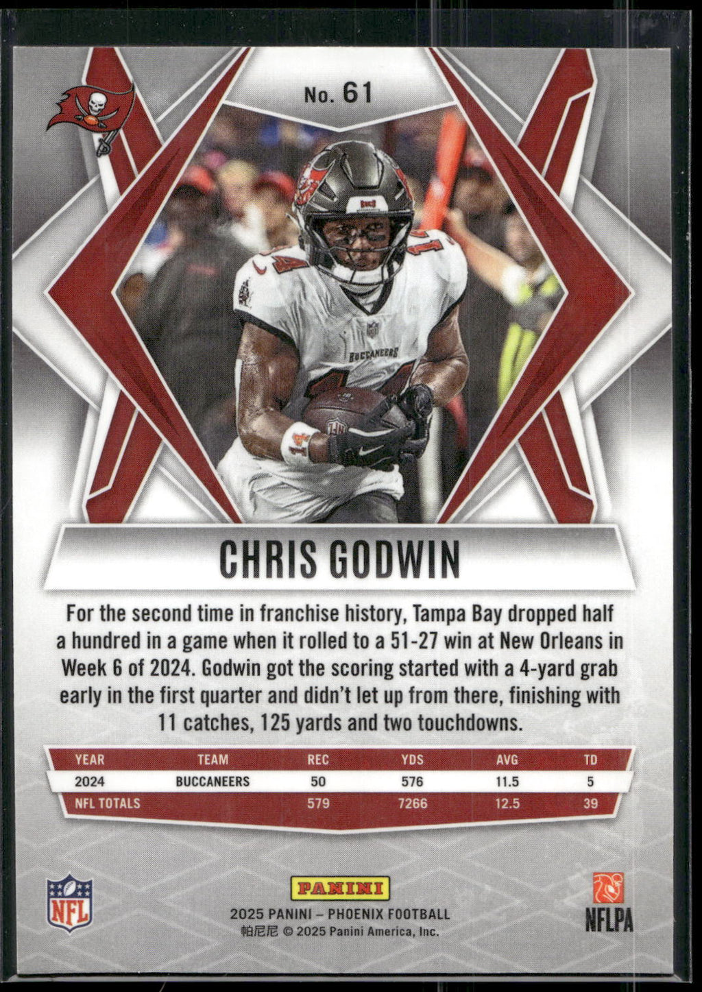 2025 Panini Phoenix #61 Chris Godwin