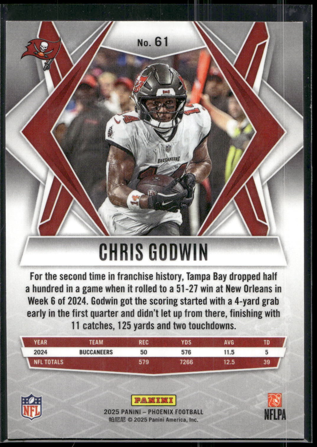 2025 Panini Phoenix #61 Chris Godwin