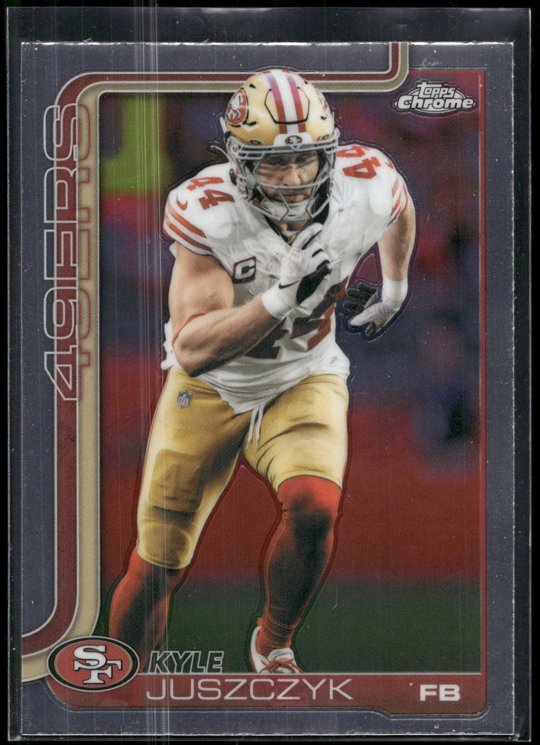 2025 Topps Chrome #270 Kyle Juszczyk