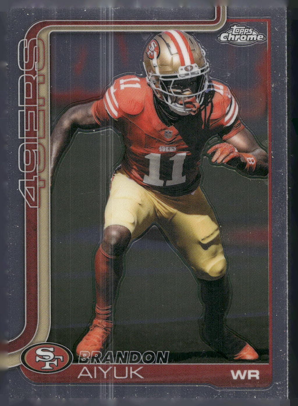2025 Topps Chrome #266 Brandon Aiyuk