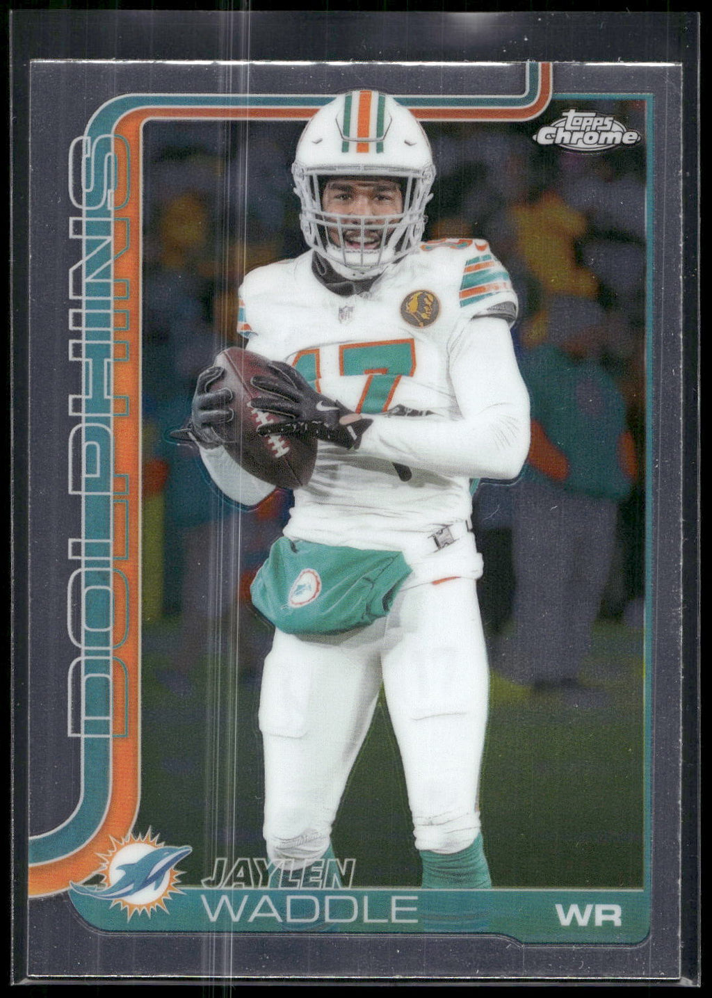 2025 Topps Chrome #186 Jaylen Waddle