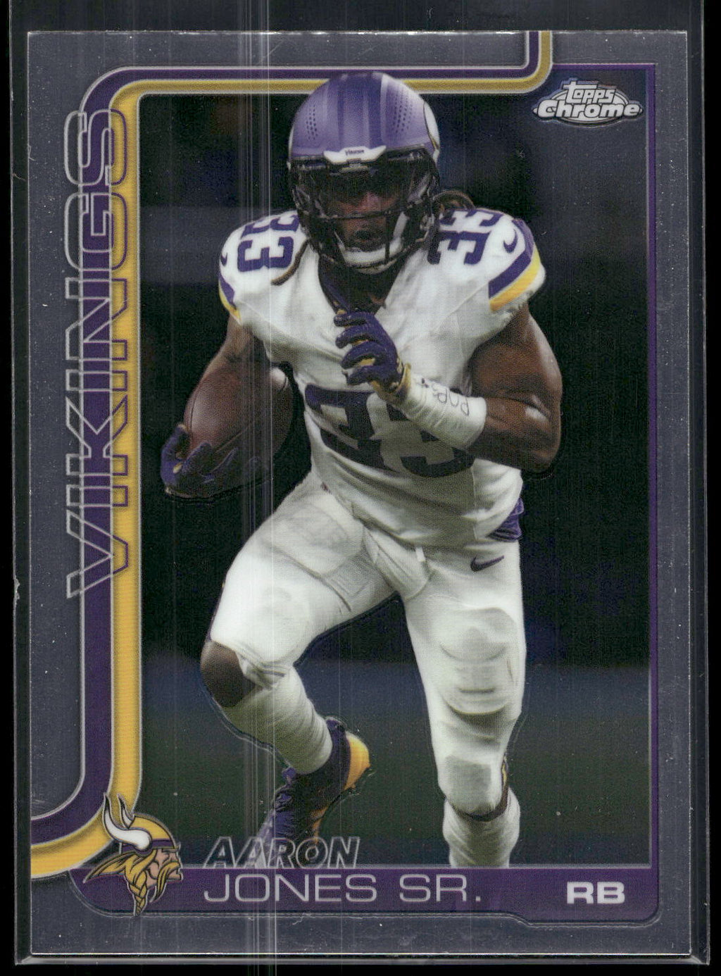 2025 Topps Chrome #201 Aaron Jones
