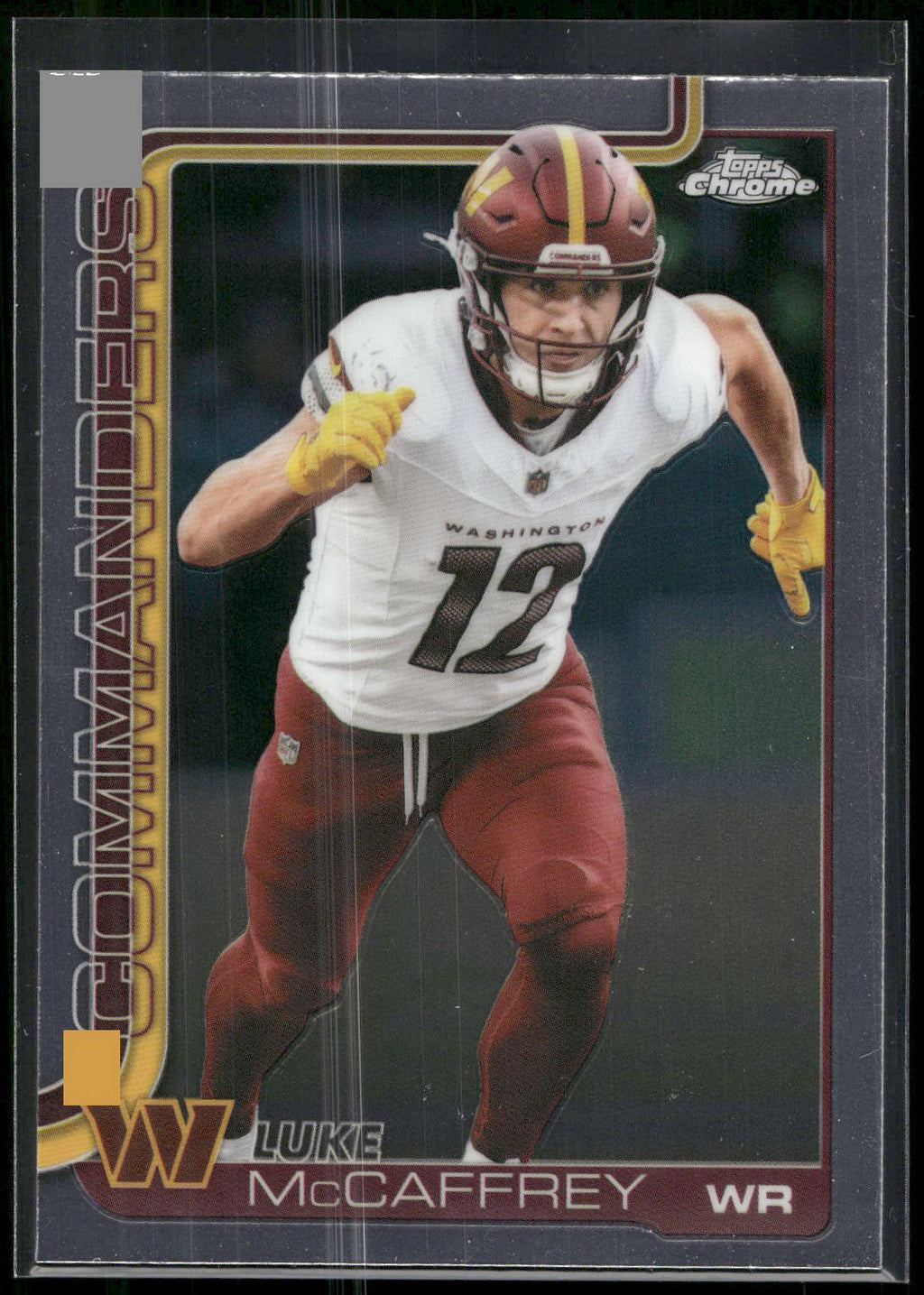 2025 Topps Chrome #298 Luke McCaffrey