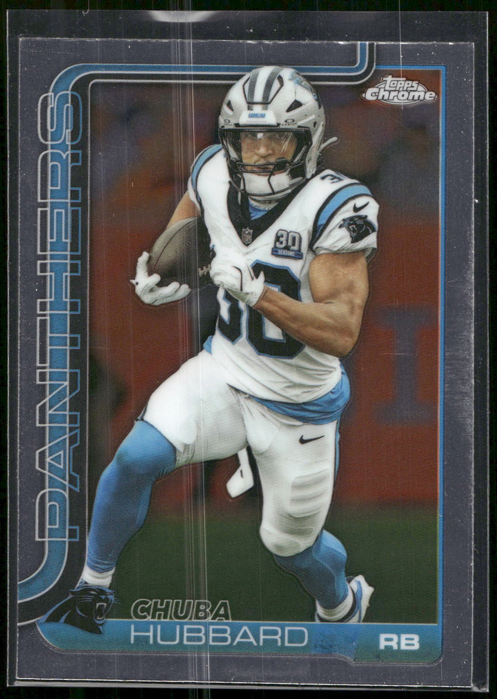 2025 Topps Chrome #42 Chuba Hubbard