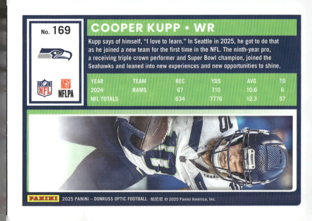 2025 Donruss Optic #169 Cooper Kupp