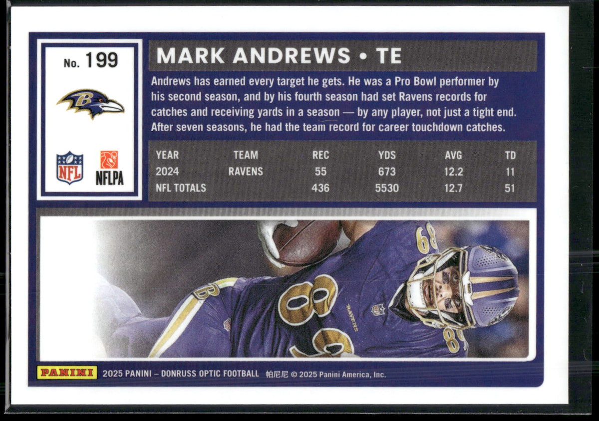 2025 Donruss Optic #199 Mark Andrews