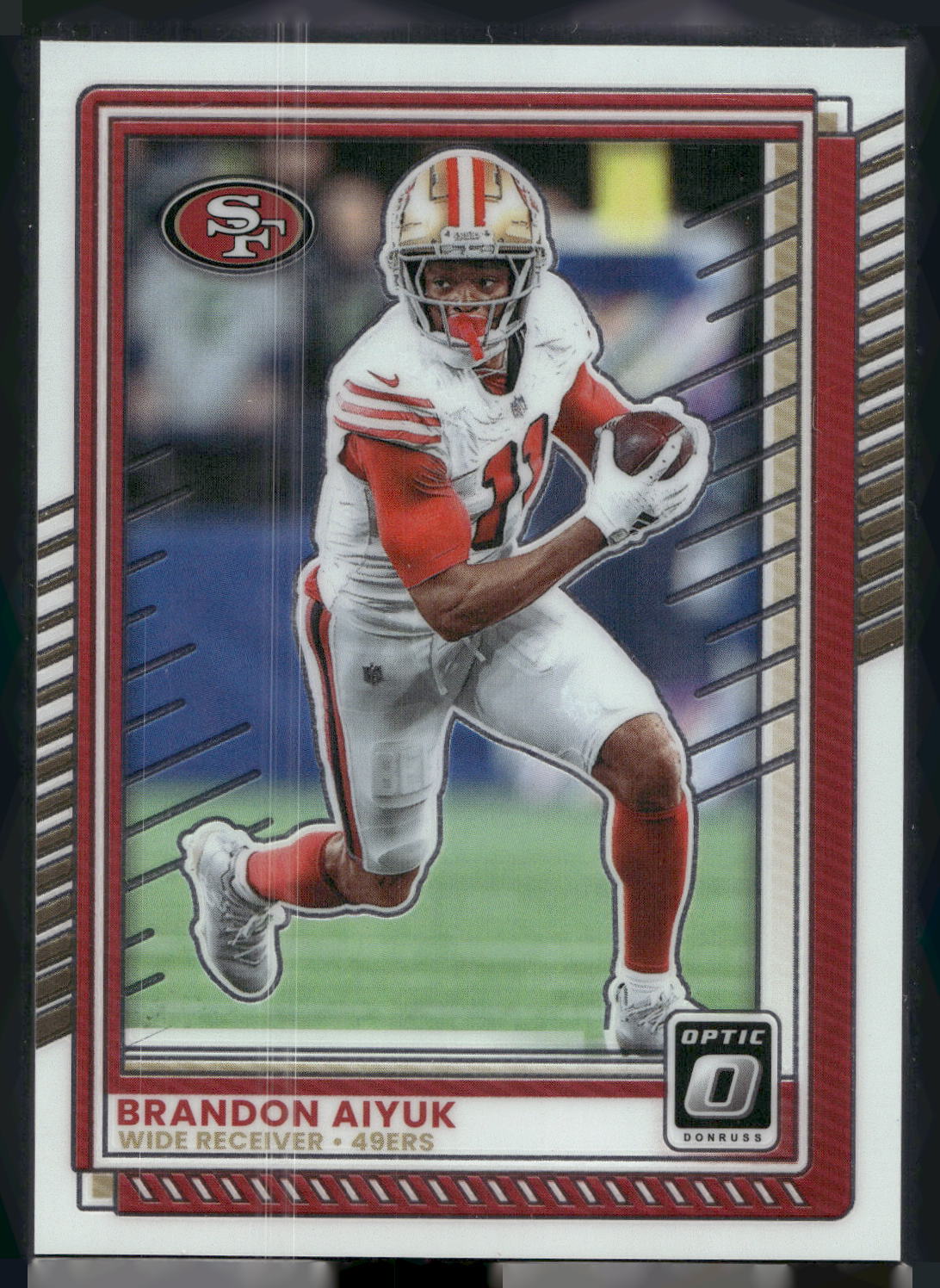 2025 Donruss Optic #168 Brandon Aiyuk