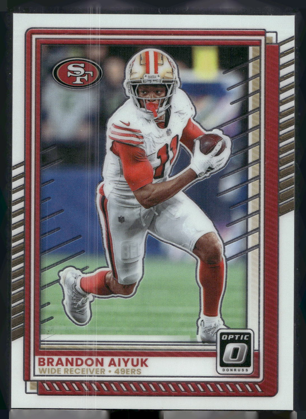 2025 Donruss Optic #168 Brandon Aiyuk