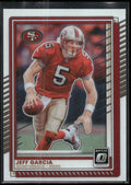 2025 Donruss Optic #157 Jeff Garcia