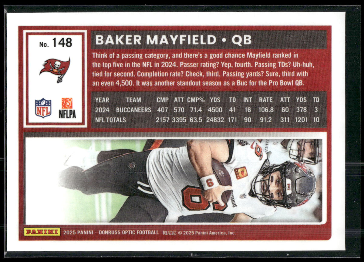 2025 Donruss Optic #148 Baker Mayfield