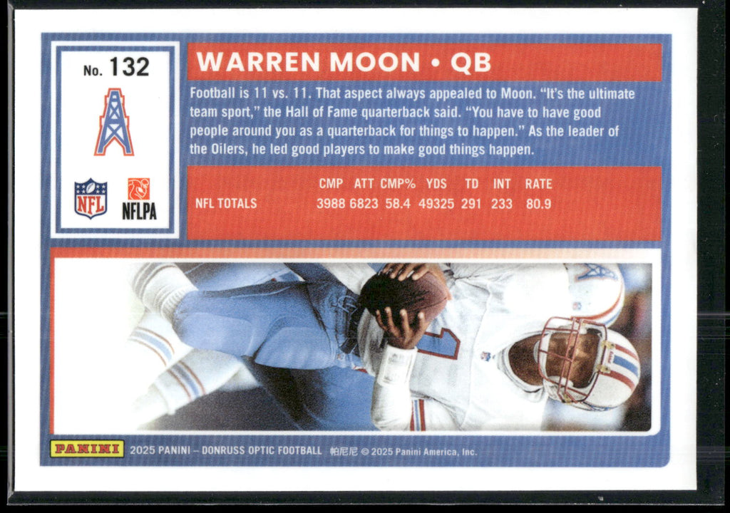 2025 Donruss Optic #132 Warren Moon