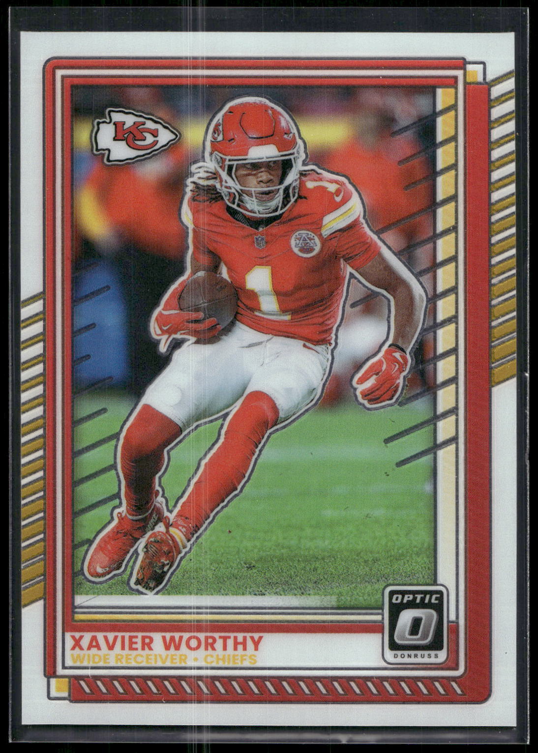 2025 Donruss Optic #123 Xavier Worthy