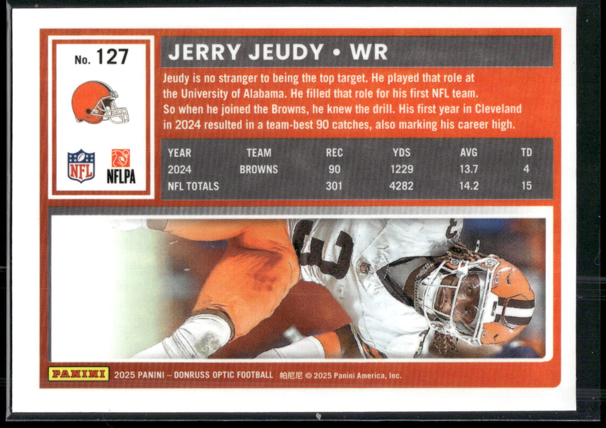 2025 Donruss Optic #127 Jerry Jeudy