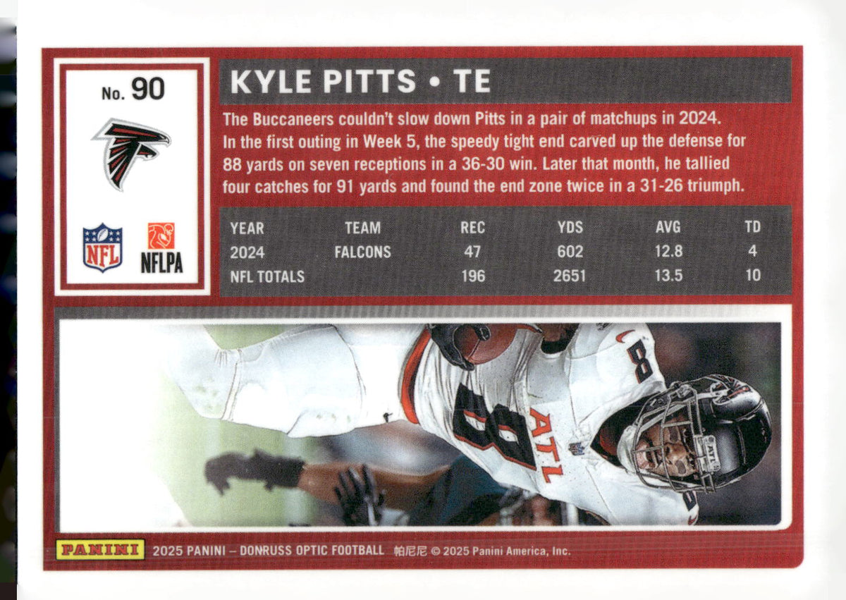 2025 Donruss Optic #90 Kyle Pitts