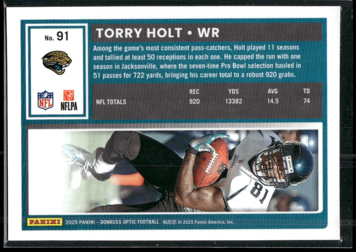 2025 Donruss Optic #91 Torry Holt