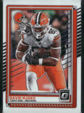 2025 Donruss Optic #76 David Njoku