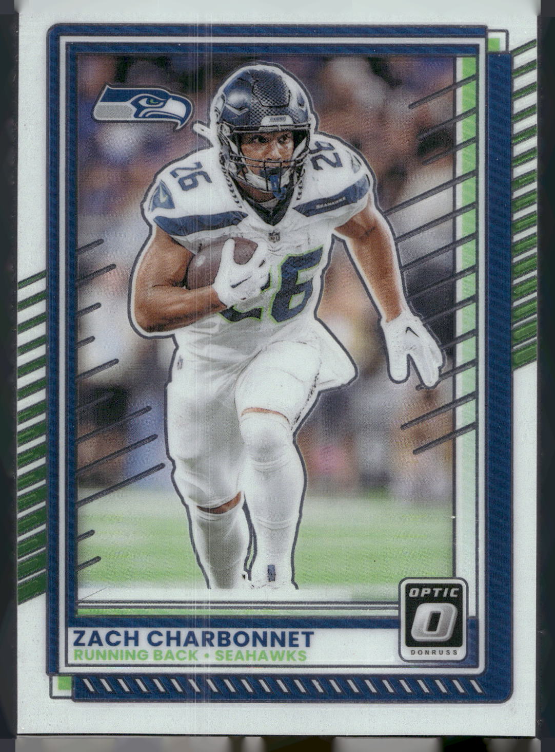 2025 Donruss Optic #69 Zach Charbonnet