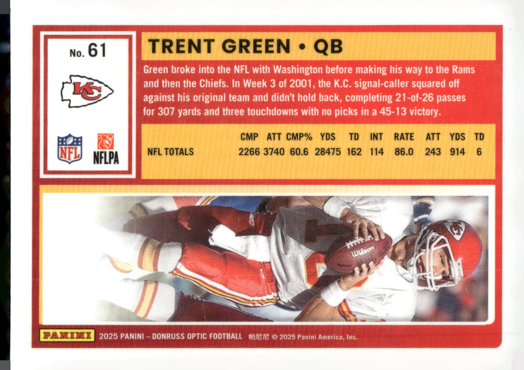 2025 Donruss Optic #61 Trent Green