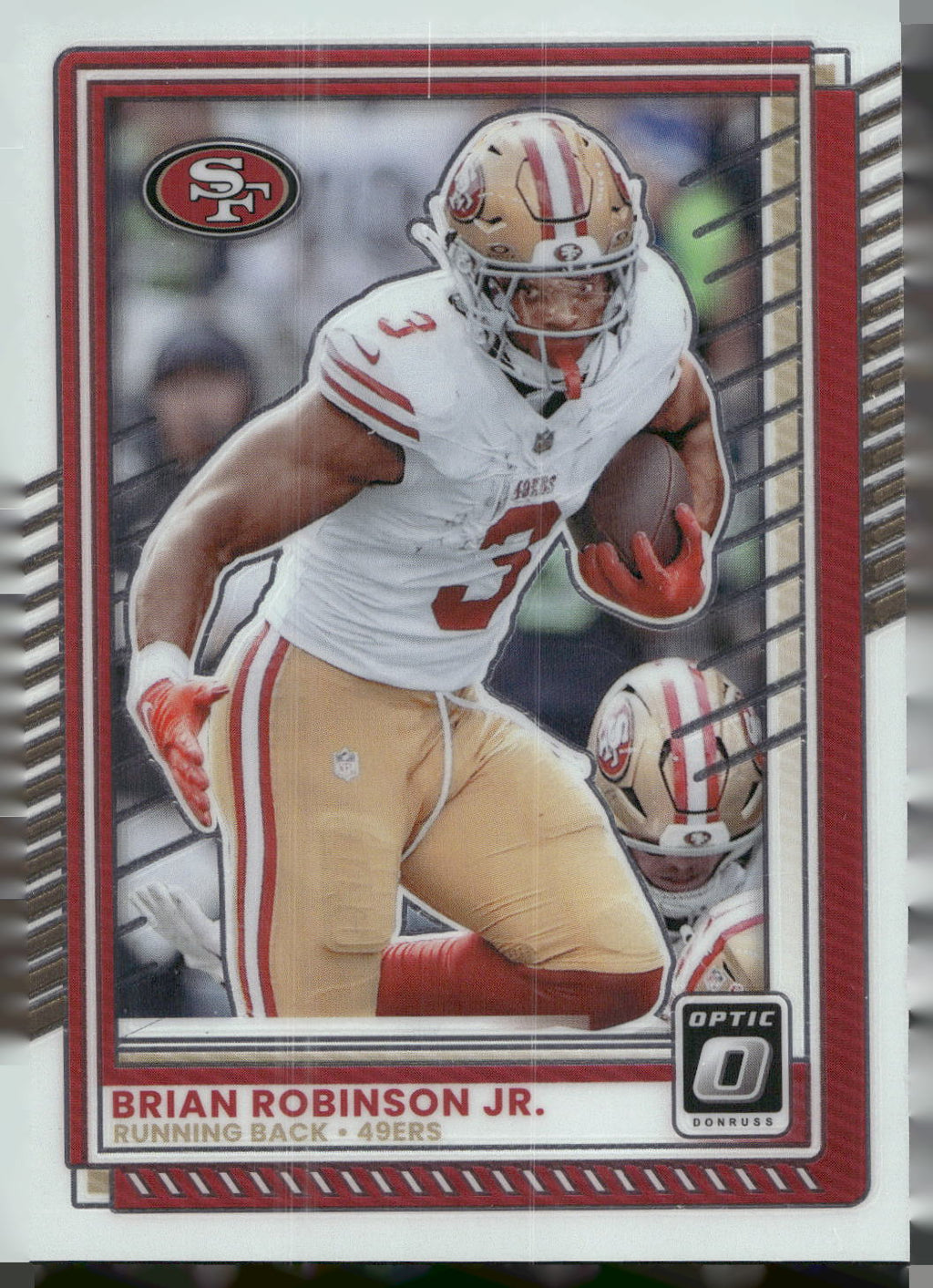 2025 Donruss Optic #25 Brian Robinson Jr.