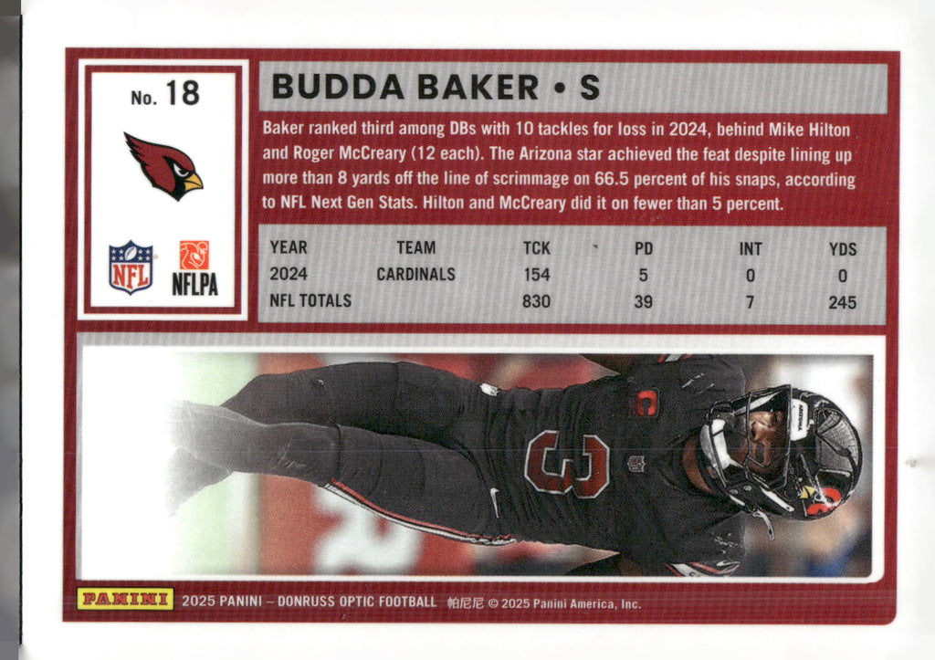 2025 Donruss Optic #18 Budda Baker