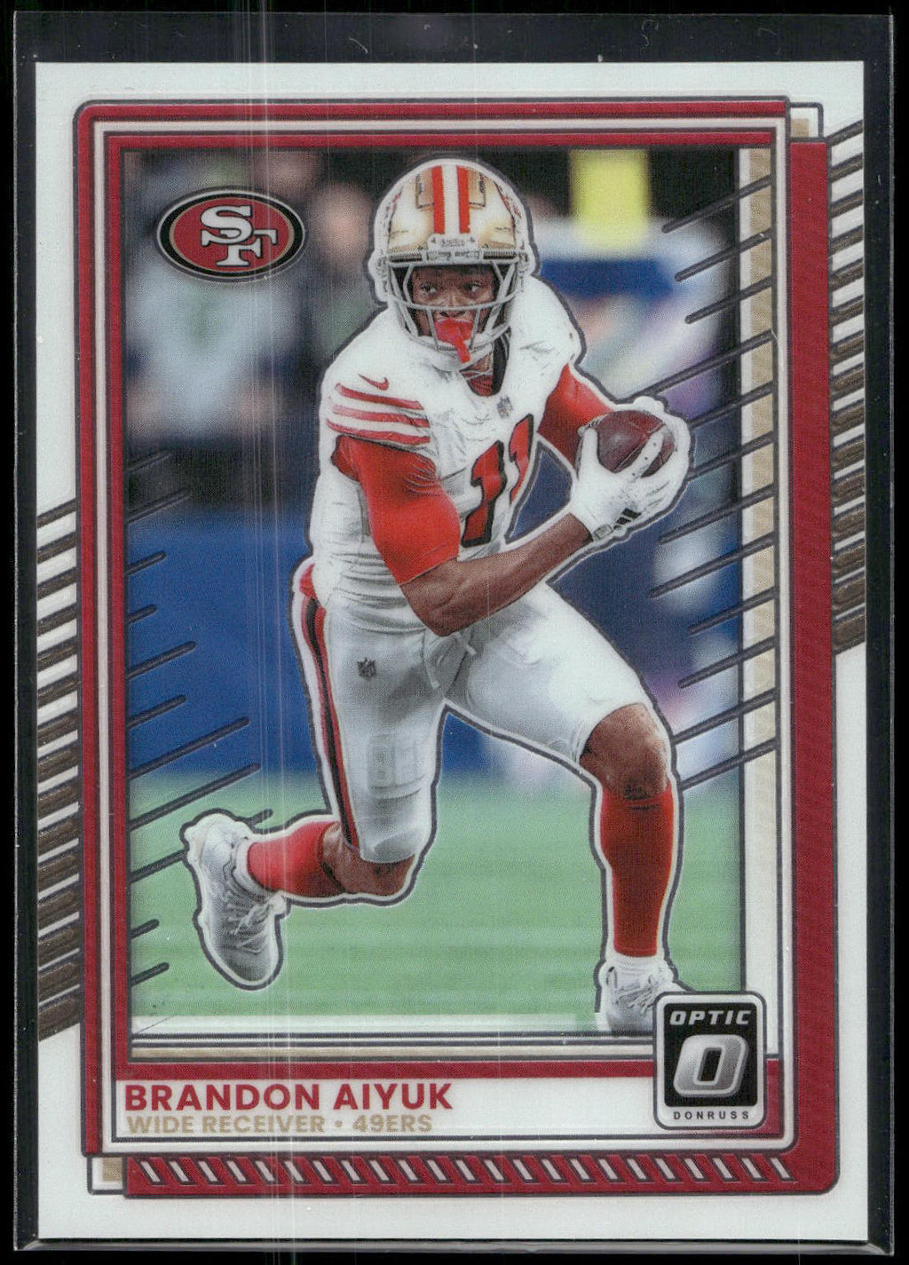 2025 Donruss Optic #168 Brandon Aiyuk