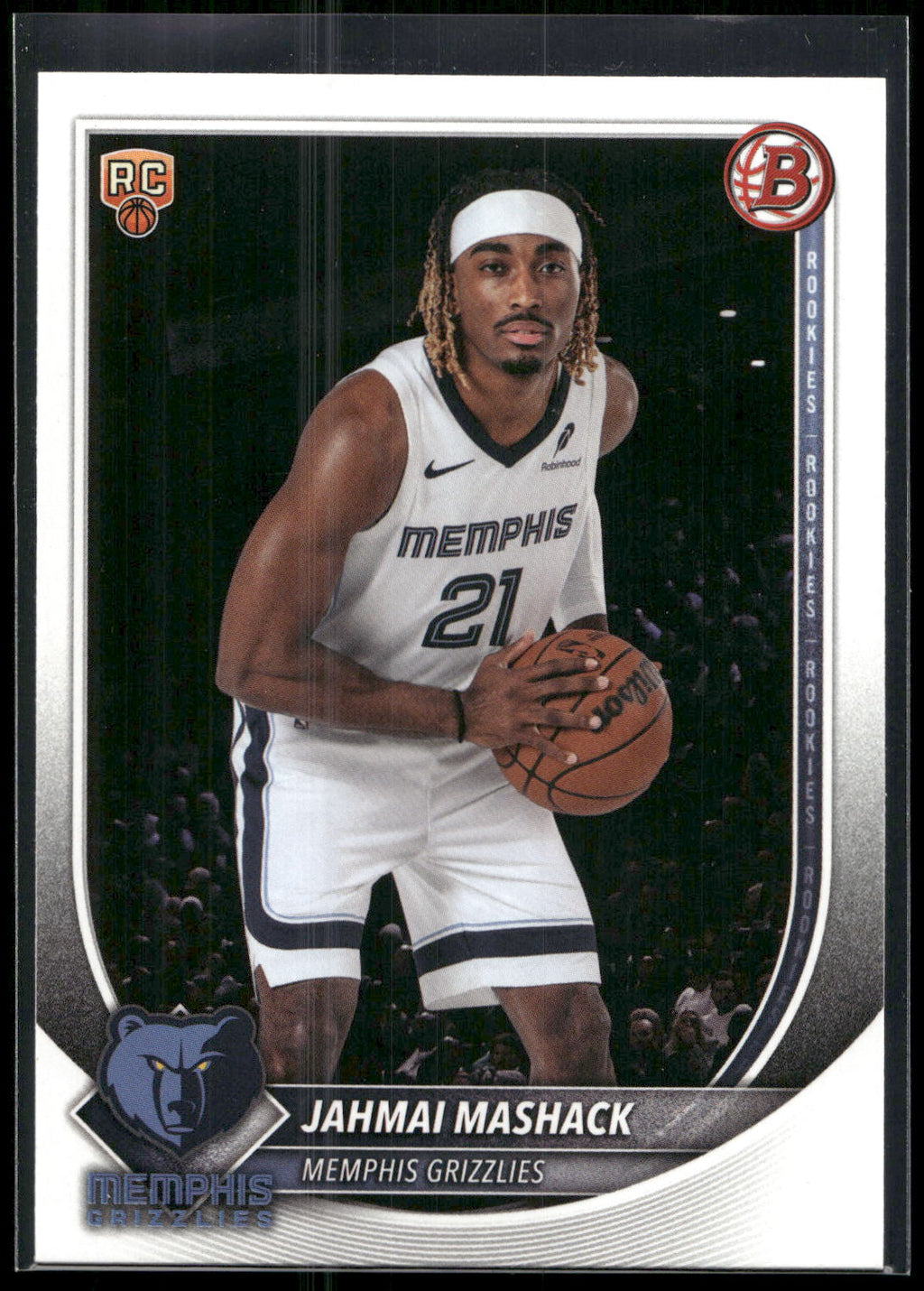 2025-26 Bowman #54 Jahmai Mashack
