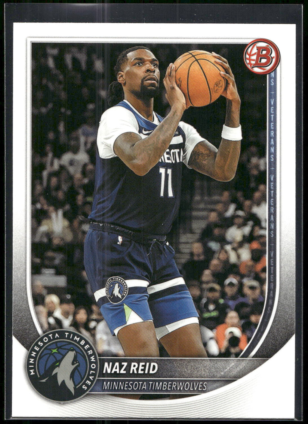 2025-26 Bowman #104 Naz Reid
