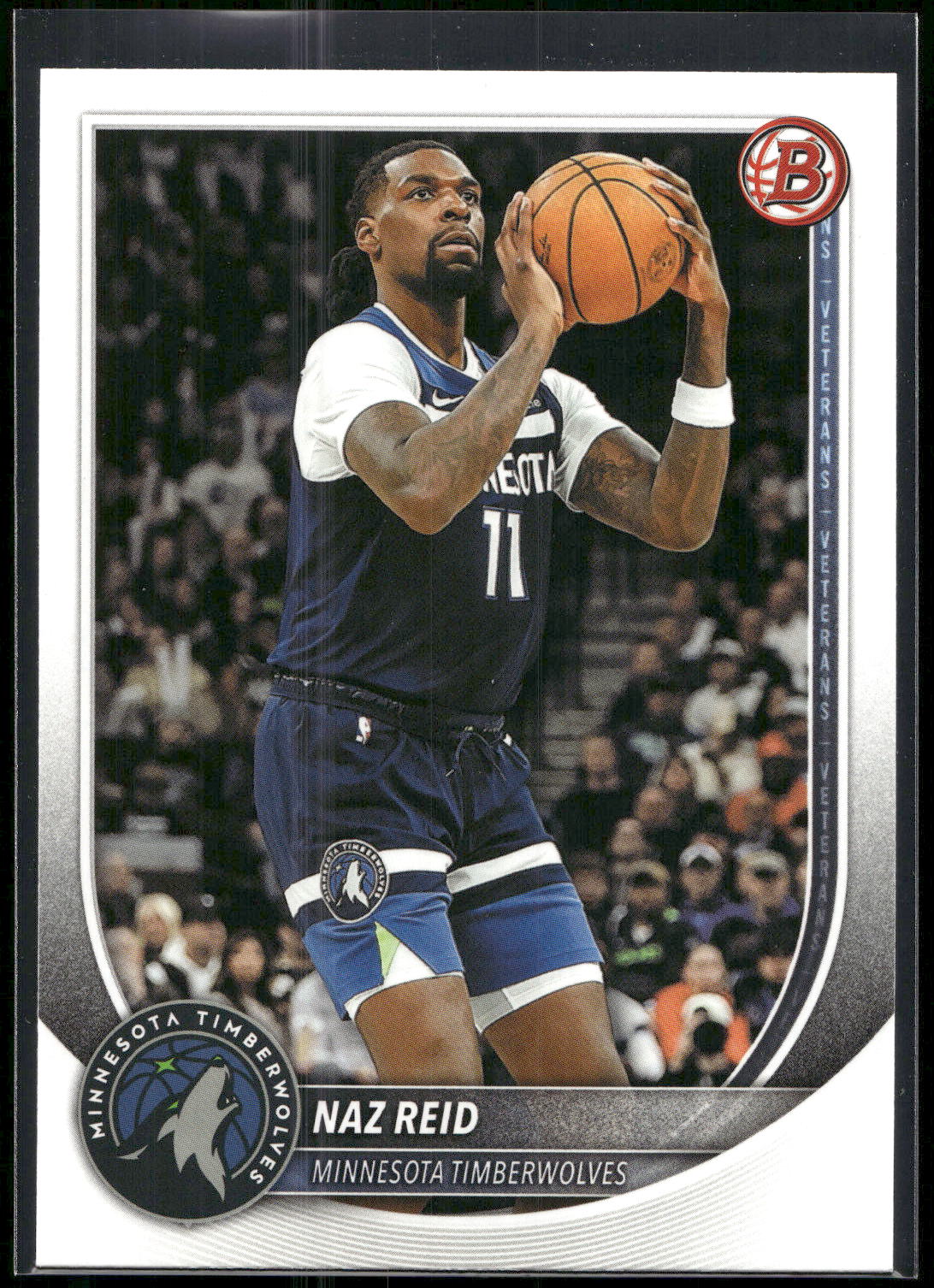 2025-26 Bowman #104 Naz Reid
