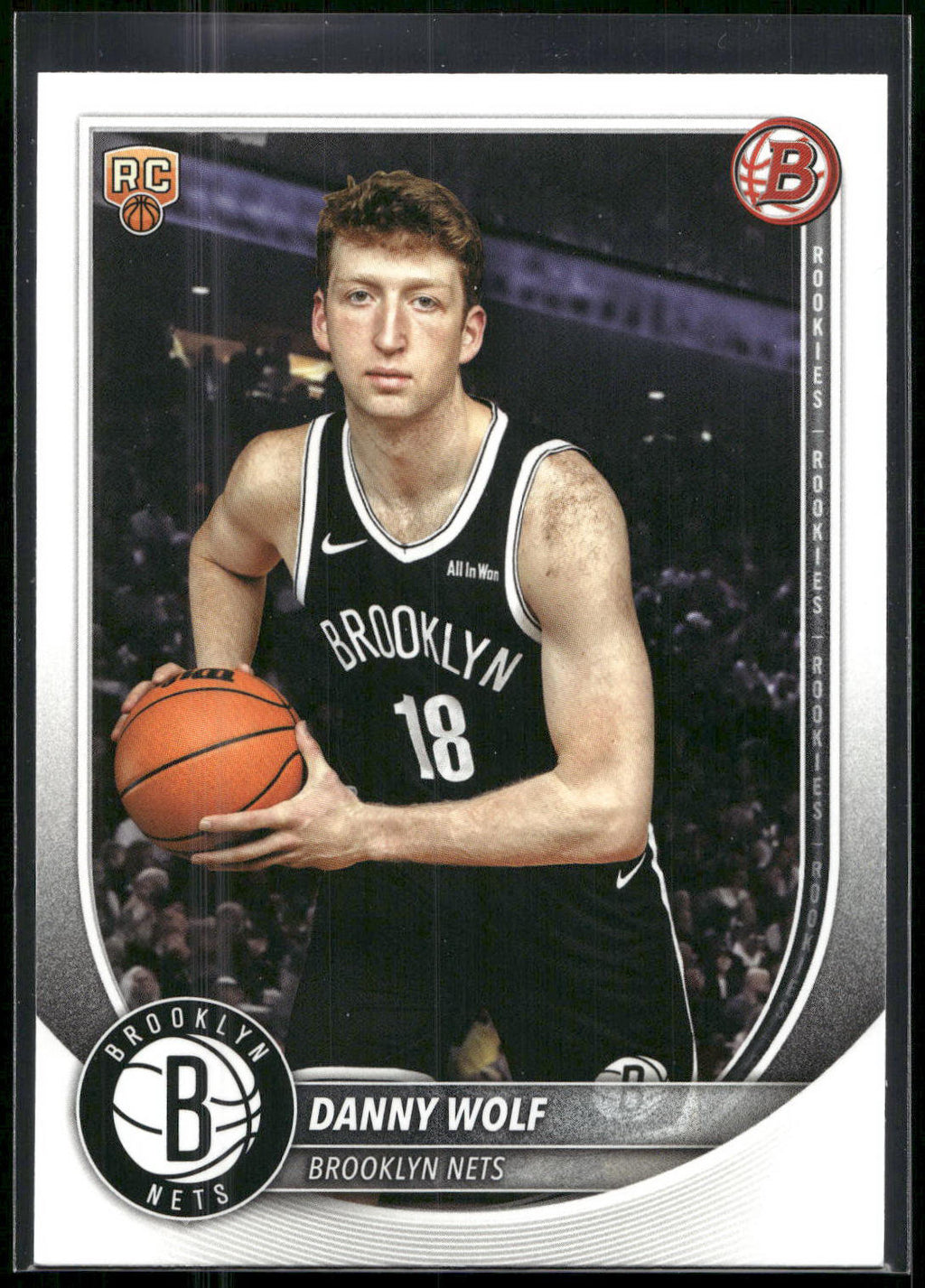 2025-26 Bowman #27 Danny Wolf