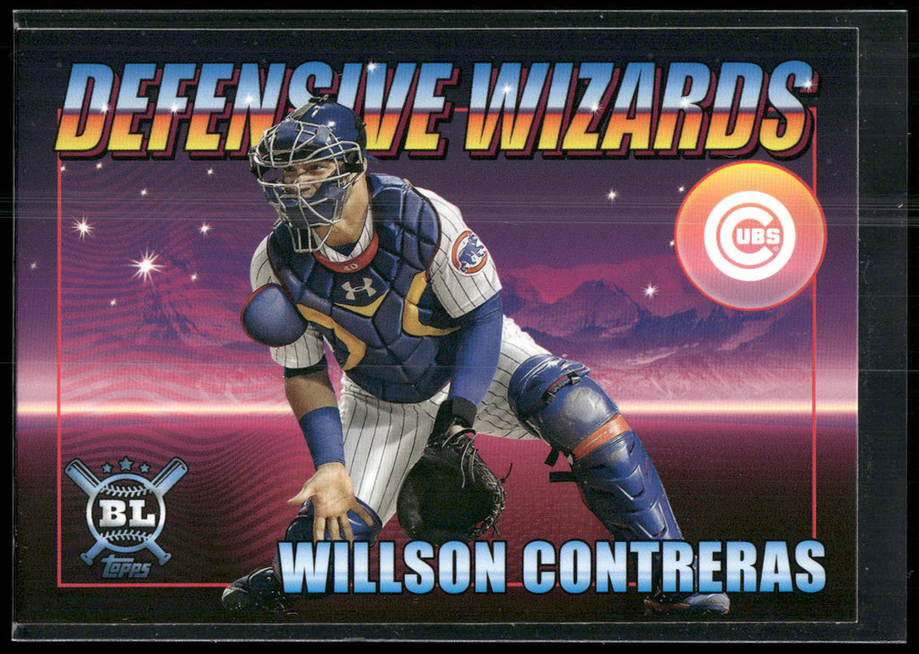 2021 Topps Big League #DW-15 Willson Contreras Defensive Wizards