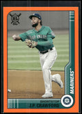 2021 Topps Big League #18 J.P. Crawford Orange