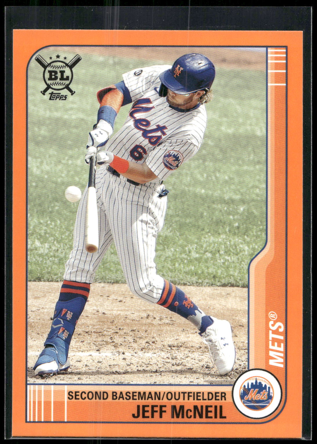2021 Topps Big League #98 Jeff McNeil Orange