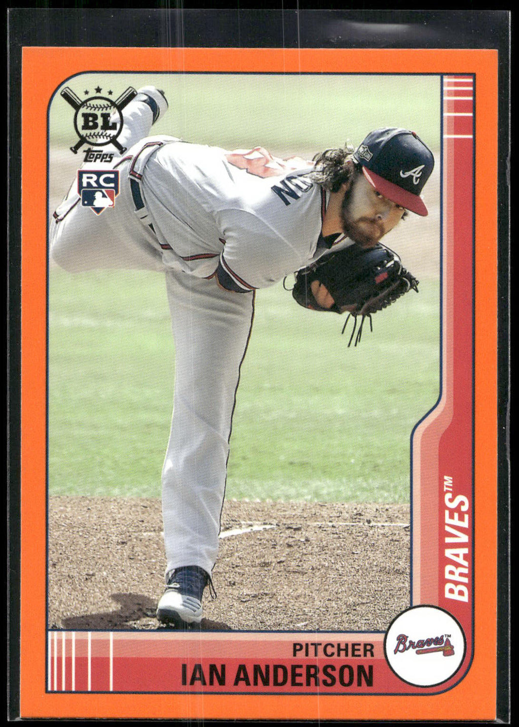 2021 Topps Big League #160 Ian Anderson Orange