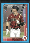 2021 Topps Big League #205 Pavin Smith Electric Blue