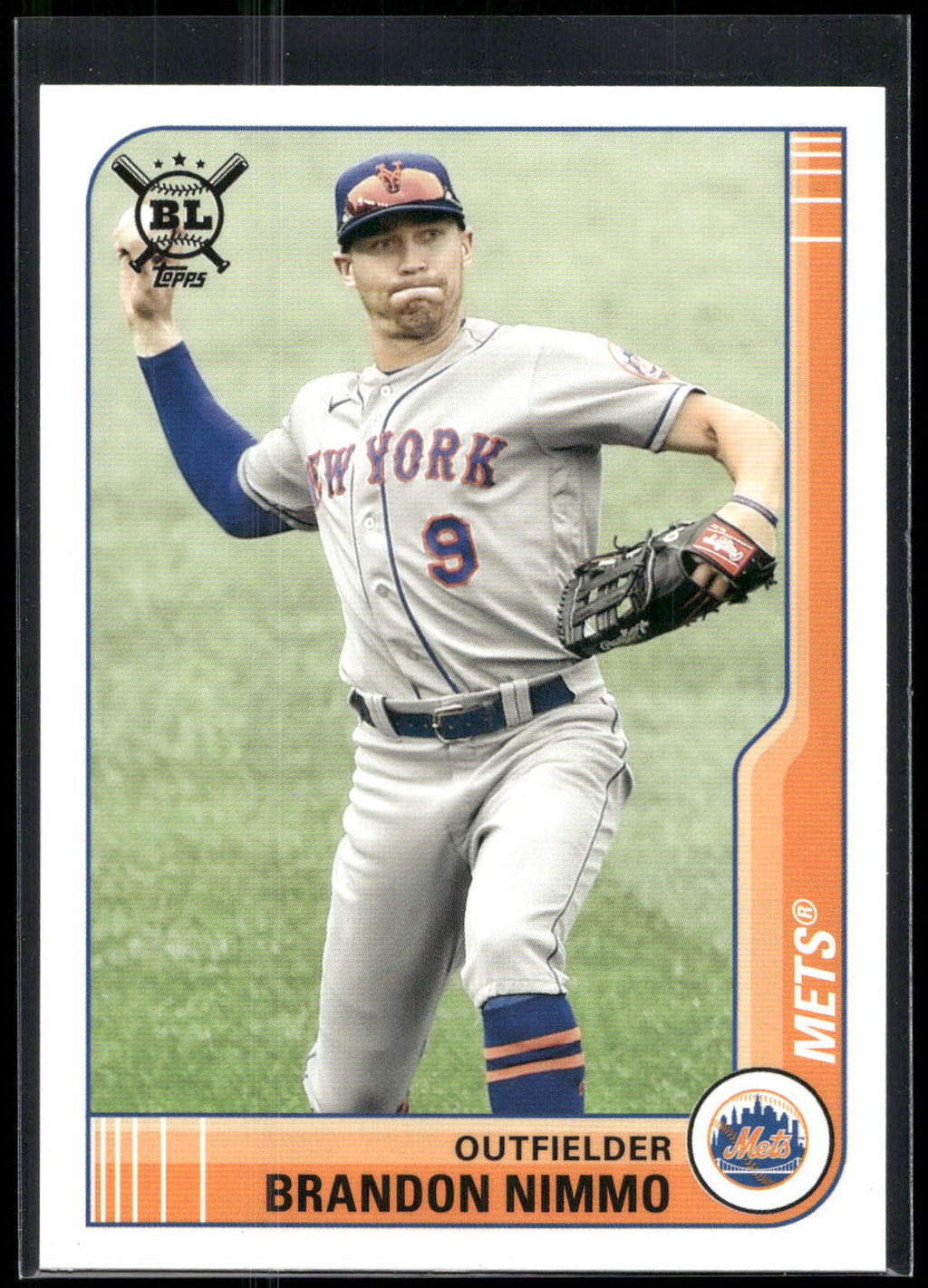 2021 Topps Big League #230 Brandon Nimmo