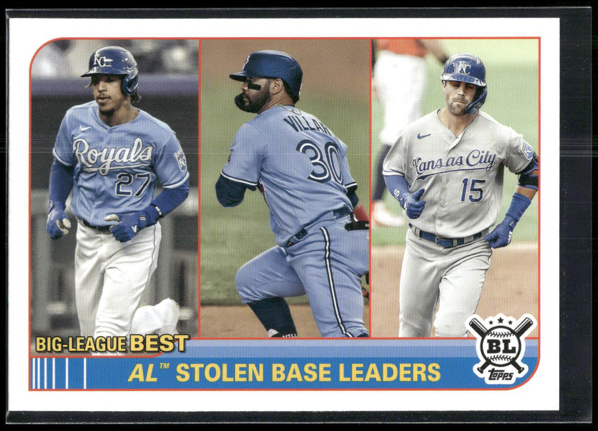 2021 Topps Big League #261 Adalberto Mondesi / Jonathan Villar / Whit Merrifield