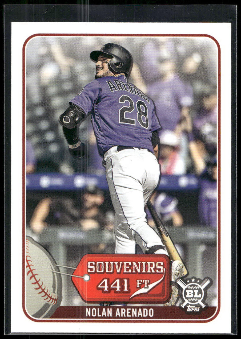 2021 Topps Big League #SO-12 Nolan Arenado Souvenirs