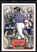 2021 Topps Big League #SO-12 Nolan Arenado Souvenirs