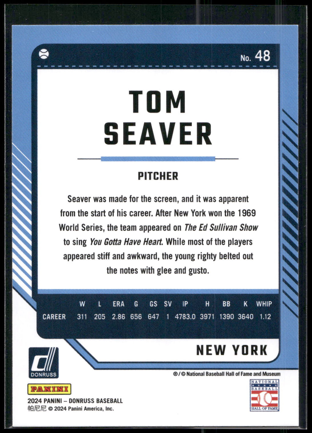2024 Donruss #48 Tom Seaver