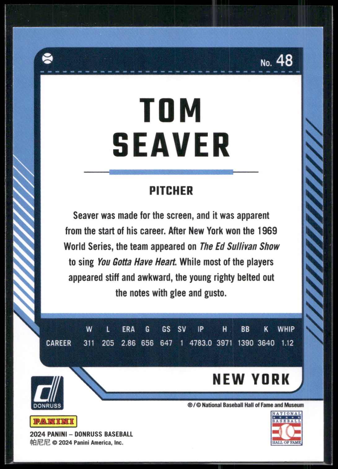 2024 Donruss #48 Tom Seaver