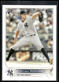 2022 Topps #516b Stephen Ridings